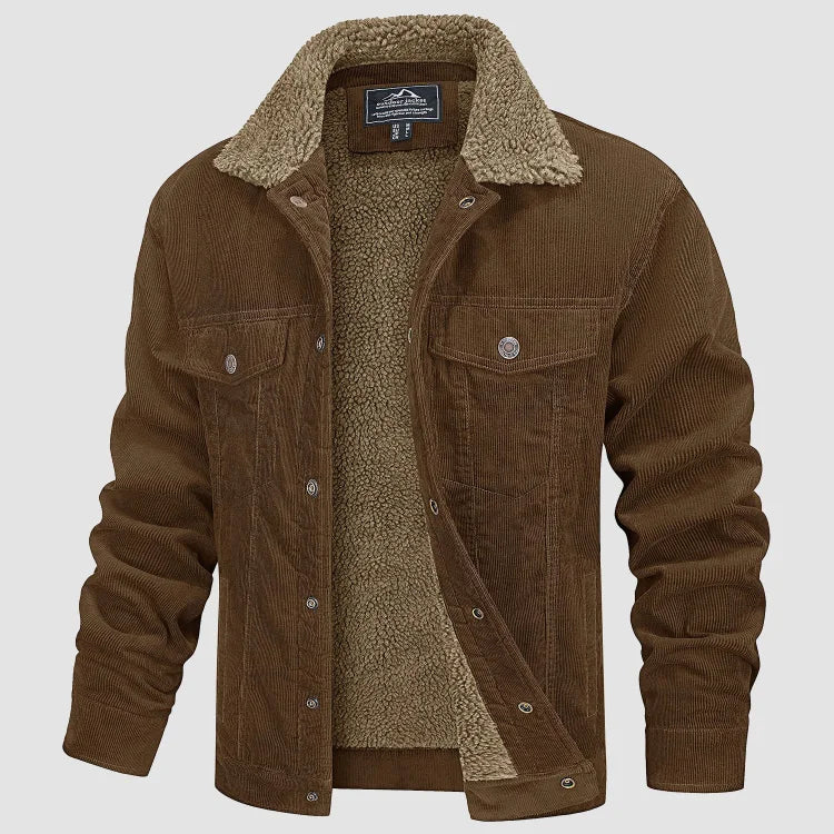 Mode Baron | Corduroy herenjack