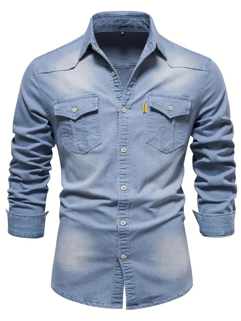 Mode Baron | Denim Overhemd