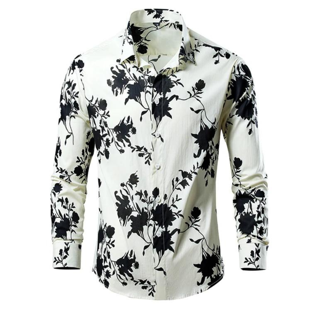 Tropical Breeze Lente/Zomer Blouse Voor Heren