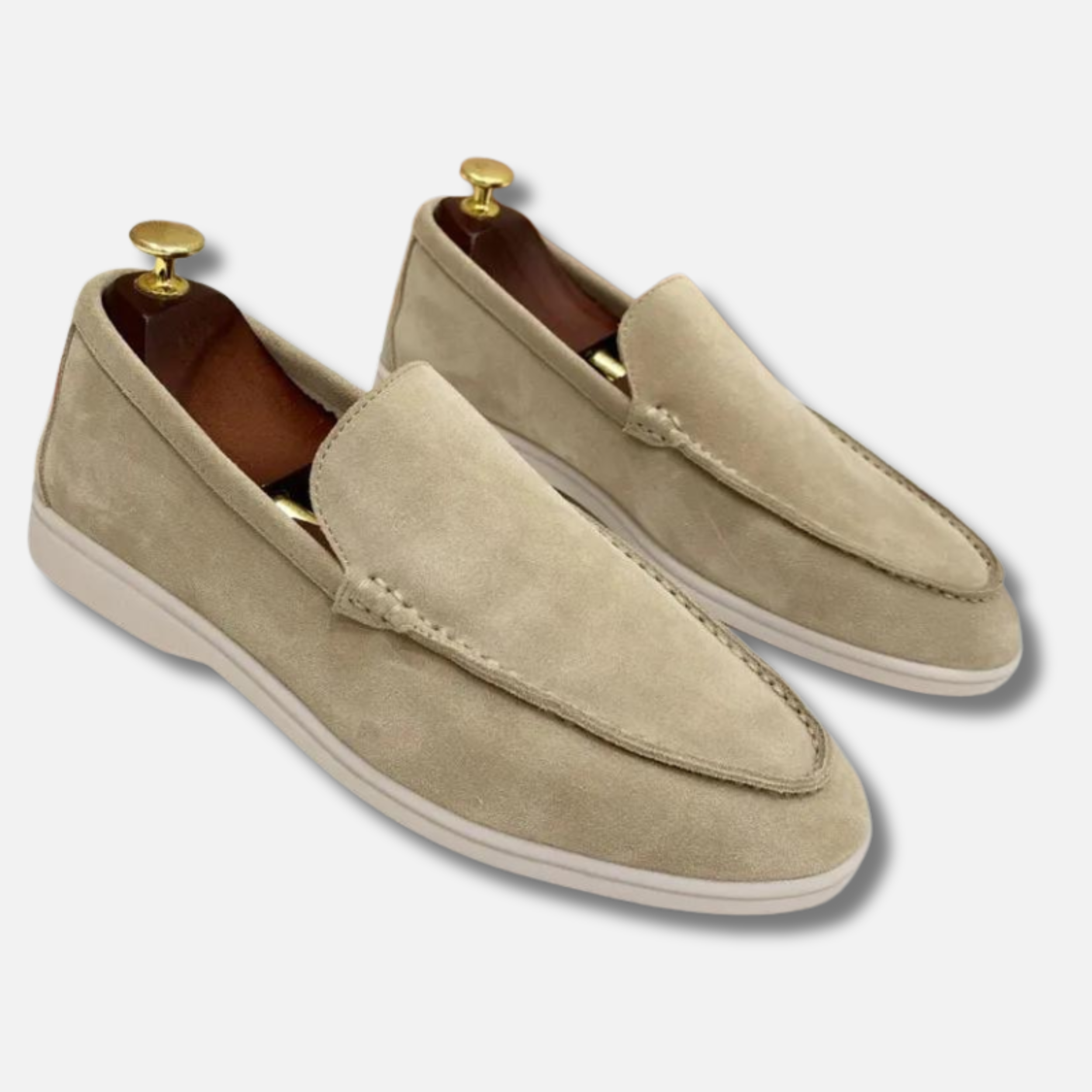 Luxueuze Suède Loafers met Comfortzool