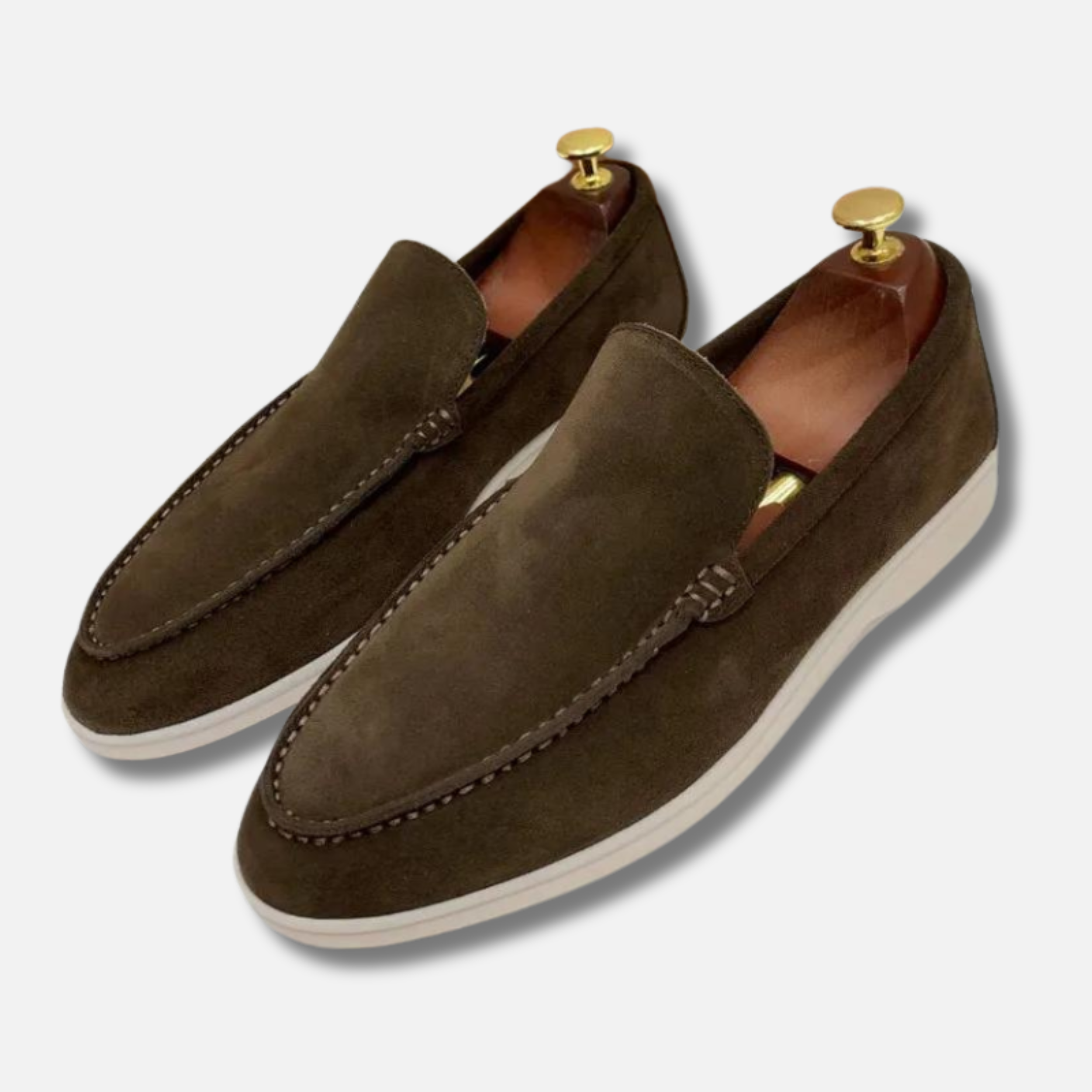 Luxueuze Suède Loafers met Comfortzool