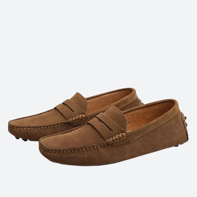 Arend | Italiaanse Suède Loafers