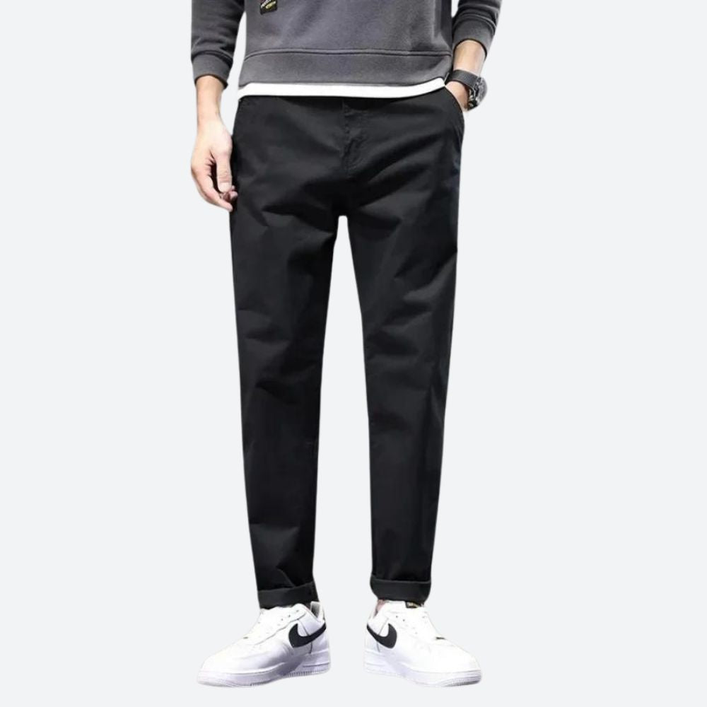 Allen | Relaxed Fit Chino met Stretch Stof