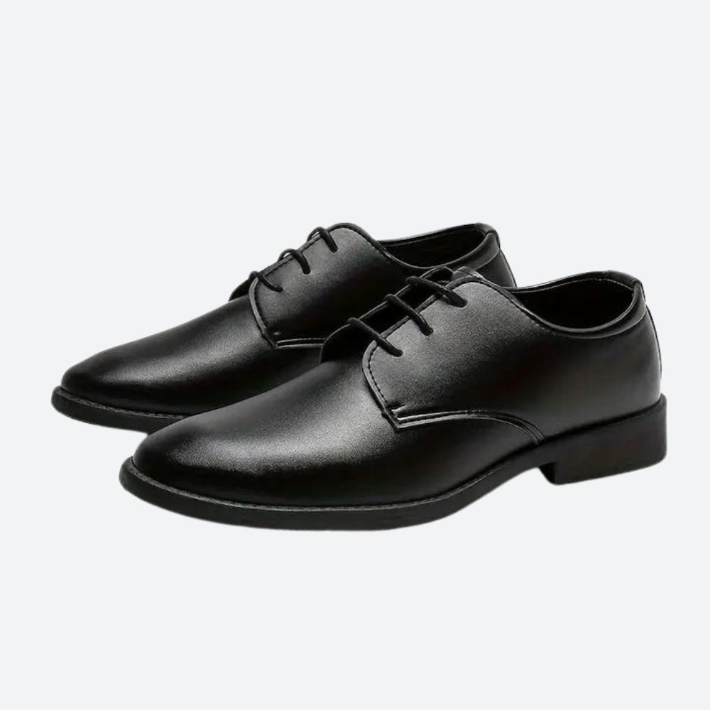 Mode Baron | Zwarte Heren Loafers