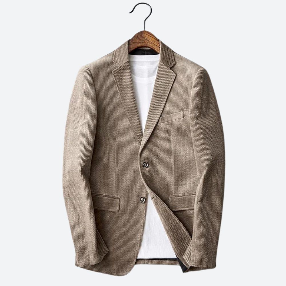 Evan | Stijlvolle Corduroy Blazer