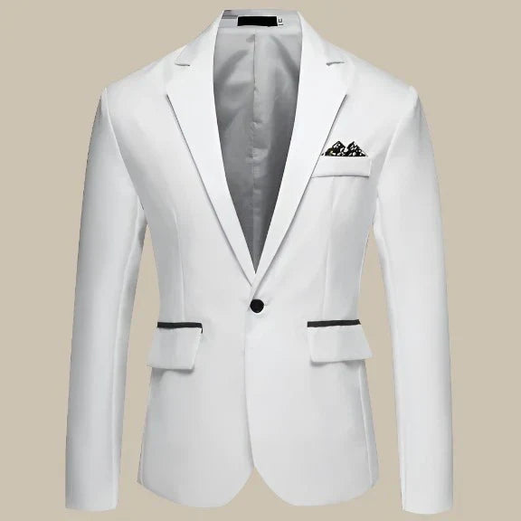 Gents Blazer | Italiaans Stijlvol Slim Fit Jasje voor Mannen