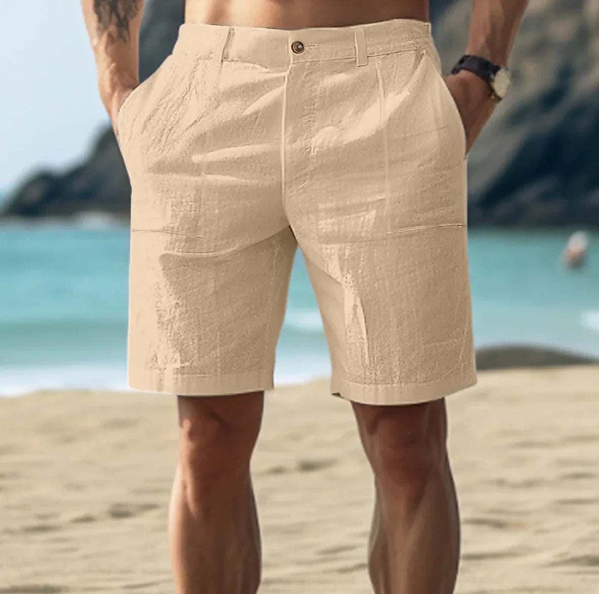 Mode Baron | Premium Linnen Comfy Shorts