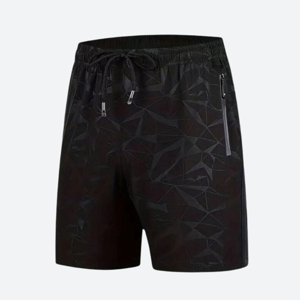 Steve | Sneldrogende Athletic Shorts met zakken met ritssluiting