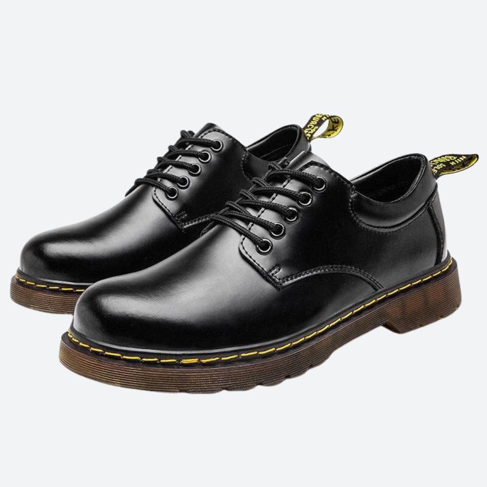 Mode Baron | Handgemaakte Italiaanse leren Oxford schoenen