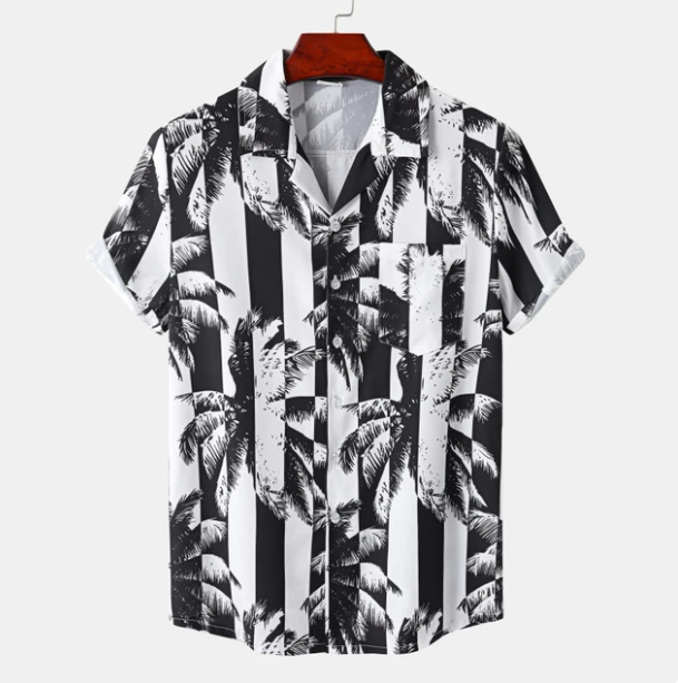 Surf's Up Hawaiian Bloemen Blouse